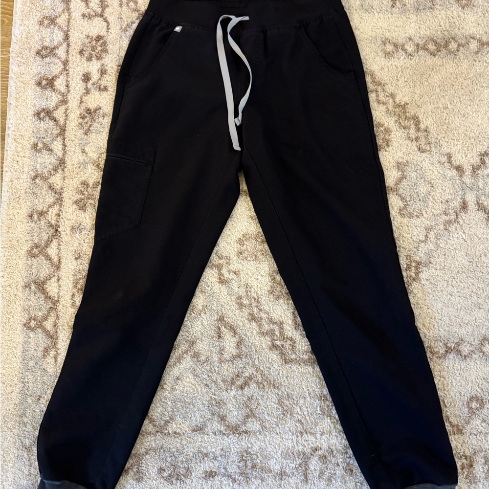 Figs Technical Collection Black Pants
